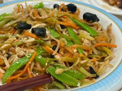 鱿鱼肉丝三乡小炒-小榄公饭店·岭南庭院餐厅(民安北路店)