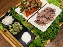 巴依羊头肉-疆山别院烧烤·新疆菜(铁路局店)