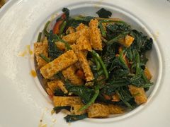 菠菜拌面筋-汗腾格里·风味餐厅(新疆驻京办店)