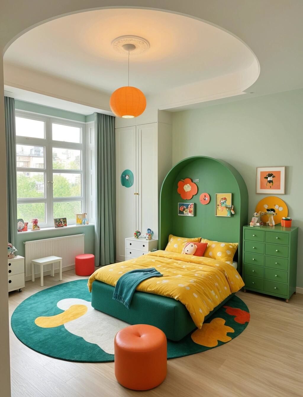 儿童房的色彩乐园