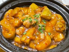 咸鱼鸡粒茄子煲-肥仔文澳门猪骨煲(南京西路店)