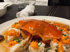 和乐蟹蒸手剁肉饼-广州文华东方酒店·江-由辉师傅主理