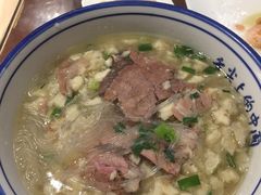 普通牛肉泡馍-老兰家传统烧烤炒菜泡馍(小南门店)