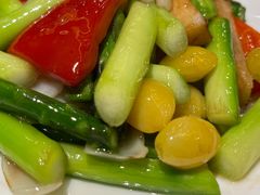 淮山银杏炒幼芦笋-利苑酒家(华熙国际店)