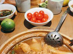 -蔡婶牛腩牛杂煲(长安万科店)