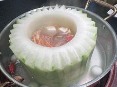 -得意咚瓜·顺德鱼生·冬瓜盅火锅