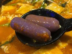 部队年糕鸡肉火锅-花腰餐吧Bistro烧烤 傣味(传媒大学店)