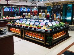 面包甜点陈列柜-良友·海鲜青岛菜(五四广场店)