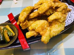 苔菜黄花鱼-君霖海鲜私房菜(春柳店)