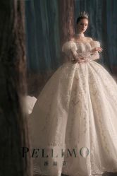 -派丽莫Pellimo原创设计婚纱品牌
