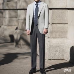 -怒马会 全麻衬西装高级定制