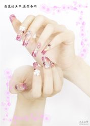 指慕坊新娘水晶甲-指慕坊美甲造型