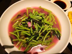淮山紫薯浸苋菜-汤城小厨•粤菜•靓汤(苏州街店)