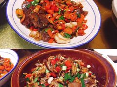 小炒猪血丸子-爷爷的土钵菜(街道口店)