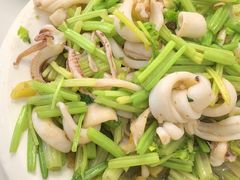芹菜炒小管-健跳小海鲜(人民路店)