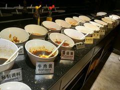 自助调料区-捞神煲汤火锅(湖滨商业街店)