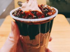 比利时巧克力圣代-肯德基(蓝桥店)