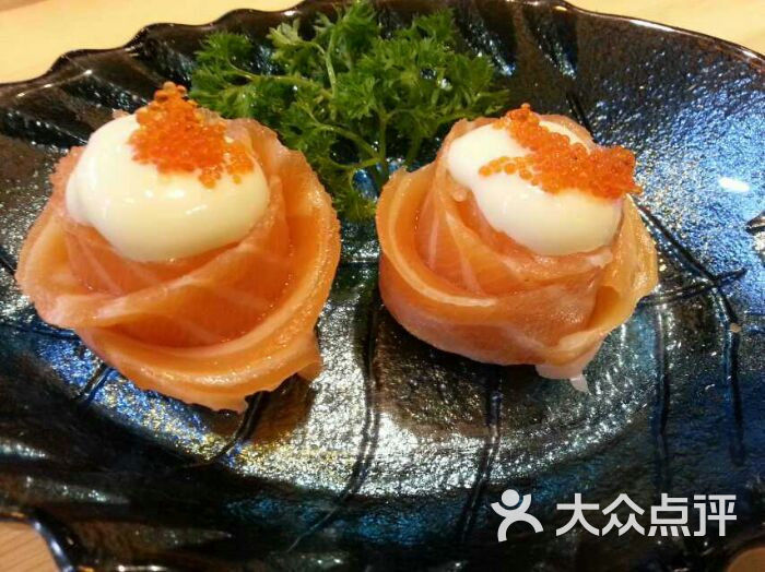 德川稼三文鱼樱花之恋图片-北京日本料理-大众点评网