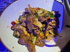 滑蛋小炒牛肉-绿茶餐厅(乐峰广场店)