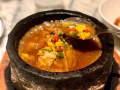 海胆虾怪酱炖老豆腐-青雅中餐厅(大连金石滩绿发希尔顿度假酒店)
