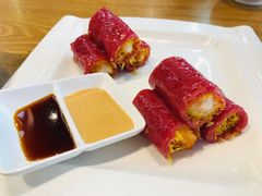 金沙鲜虾红米肠粉-喜粤糖朝餐厅(三八广场店)