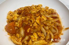 Tomato and Egg Fried Noodles