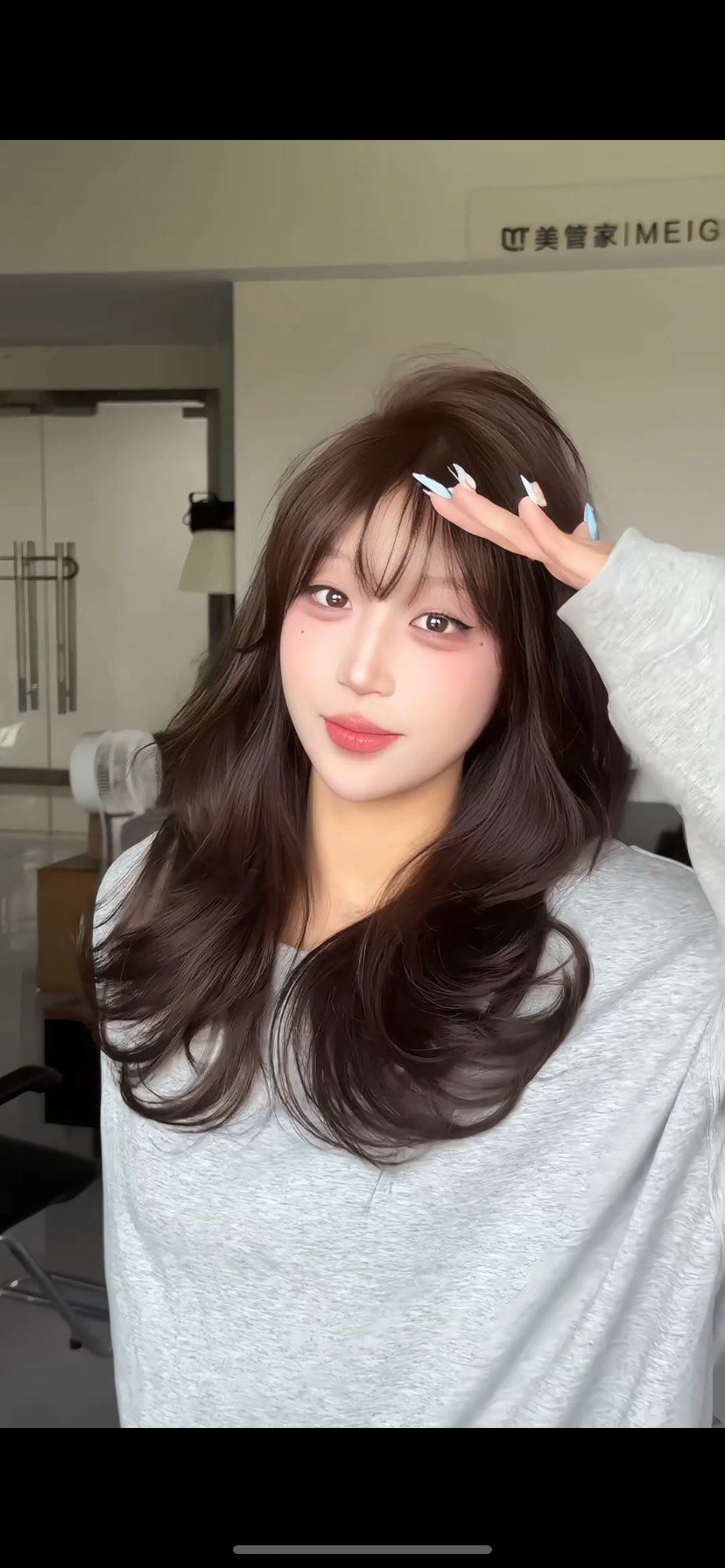 巧克力深棕发色