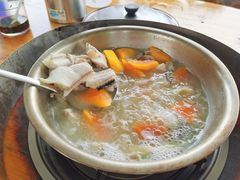生鱼片木瓜火锅-好渔夫鱼场