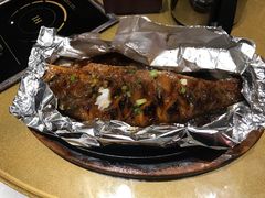 铁板烧鲈鱼-金百万烤鸭店(马甸店)