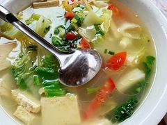 小菜豆腐汤-王万妈卤猪脚(青岩交通路)