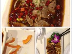 水煮牛肉，湘味粒粒香-新大咀港式茶餐厅(宝山万达店)