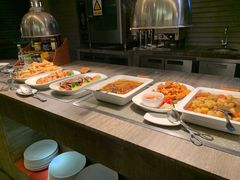 自助取餐区-万德诺富特酒店·自助餐厅(万德大厦店)