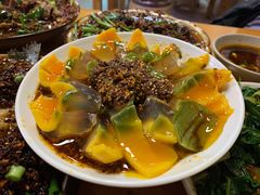 青椒拌皮蛋-人和水上飘(第一家店)
