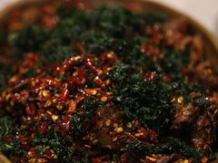 丘北辣椒炒鲜腌寻甸黄牛背脊-半山腰·云南菜(侨福芳草地店)