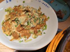 野胡葱炒土鸡蛋-吃饭皇帝大(合生汇店)