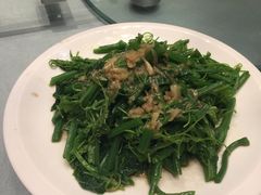 凉拌丝瓜尖-萧记三鲜烩面(黄河南路店)