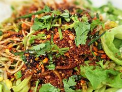 油泼菠菜面-老陈婆手工面庄