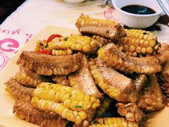 椒盐玉米-凤城康记饭店