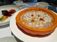 南瓜酒酿小圆子-玫瑰厅上海菜(兴国路店)