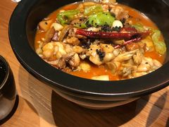 黑松露牛肝菌焖牛蛙-云海肴云南菜·蒸汽石锅鱼(北京良乡华冠店)