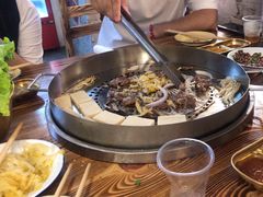-陈叉子钢盆烤肉(中原万达店)