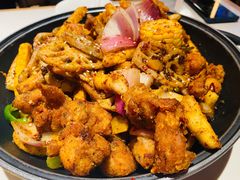 干锅牛蛙-渝蛙馆(新百店)