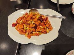 宫爆鸡丁-勺园中餐厅