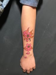 -荔刺青纹身·手穿孔饰品