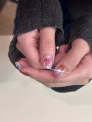 -复古绿·少女主题美甲美睫