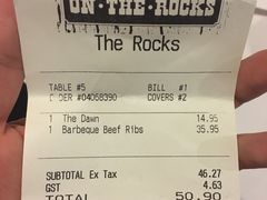 账单-Pancakes on the rocks(Darling Harbour)