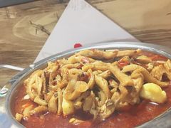 -老红桥炸灌肠牛肚锅烧烤(定福庄店)