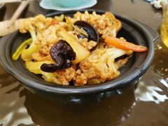 干锅花菜杏鲍菇-五观堂素食(新华路店)