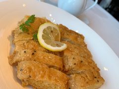 西柠芝麻炸素鸭-龙景轩(香港四季酒店)