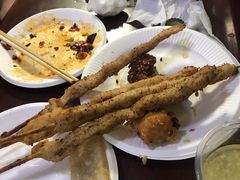 -老红桥炸灌肠牛肚锅烧烤(定福庄店)